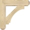 Ekena Millwork Imperial Craftsman Rough Sawn Bracket w/ Offset Brace, Douglas Fir, 8"W x 32"D x 32"H BKT0806X32X32IMP04RDF - alternate 3